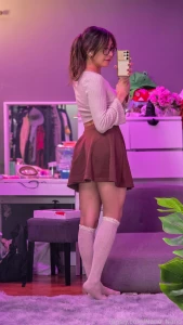 My little skirt and little girl dick wanna see whats under my skirt