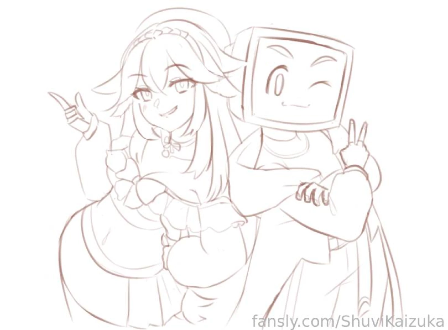 Rare sfw shuvi moment 3 art by kwittenly runawaymuffin and myu part 1 