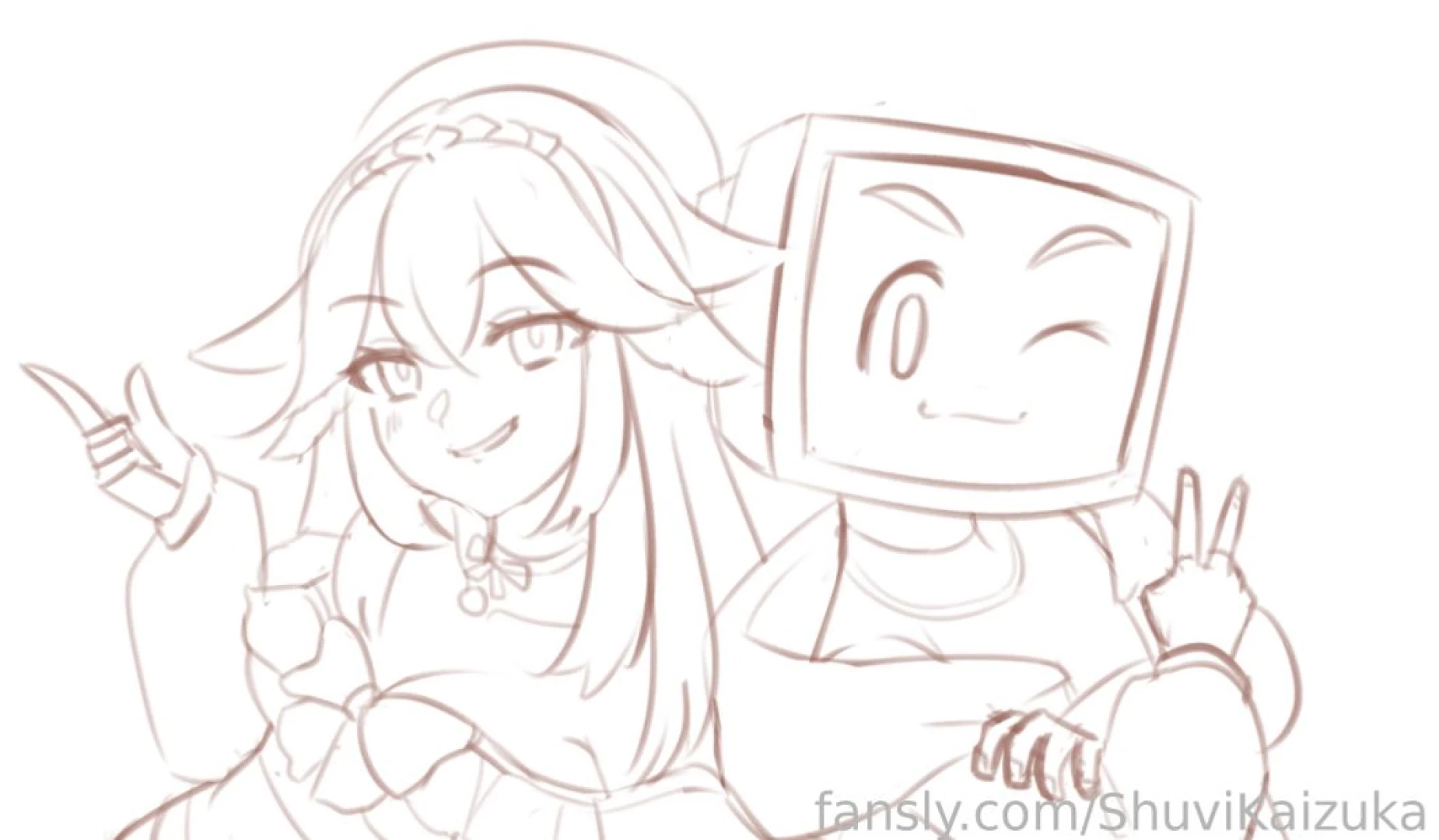 Rare sfw shuvi moment 3 art by kwittenly runawaymuffin and myu part 2 