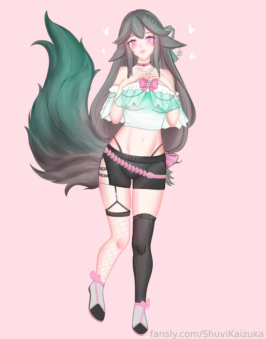 Rare sfw shuvi moment 3 art by kwittenly runawaymuffin and myu 