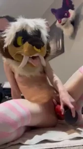 Meow haven t played with a dildo for a while need someone to replace part 1