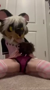 Mrow some videos finally this kitty got all dressed up for you and he part 5