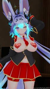 Sexy bunny fyp vr hentai vtuber lewdtuber booth boothmodel anime part 6