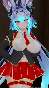 Sexy bunny fyp vr hentai vtuber lewdtuber booth boothmodel anime part 9