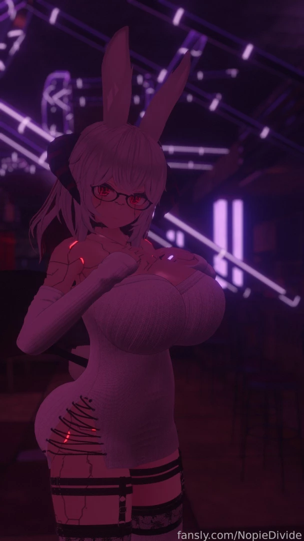 The cyber bunny do get a bit quirky at night fyp futa vr cyberpunk part 4 