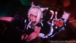 Need to clean all the dirty spots vr maid boobs hentai part 3