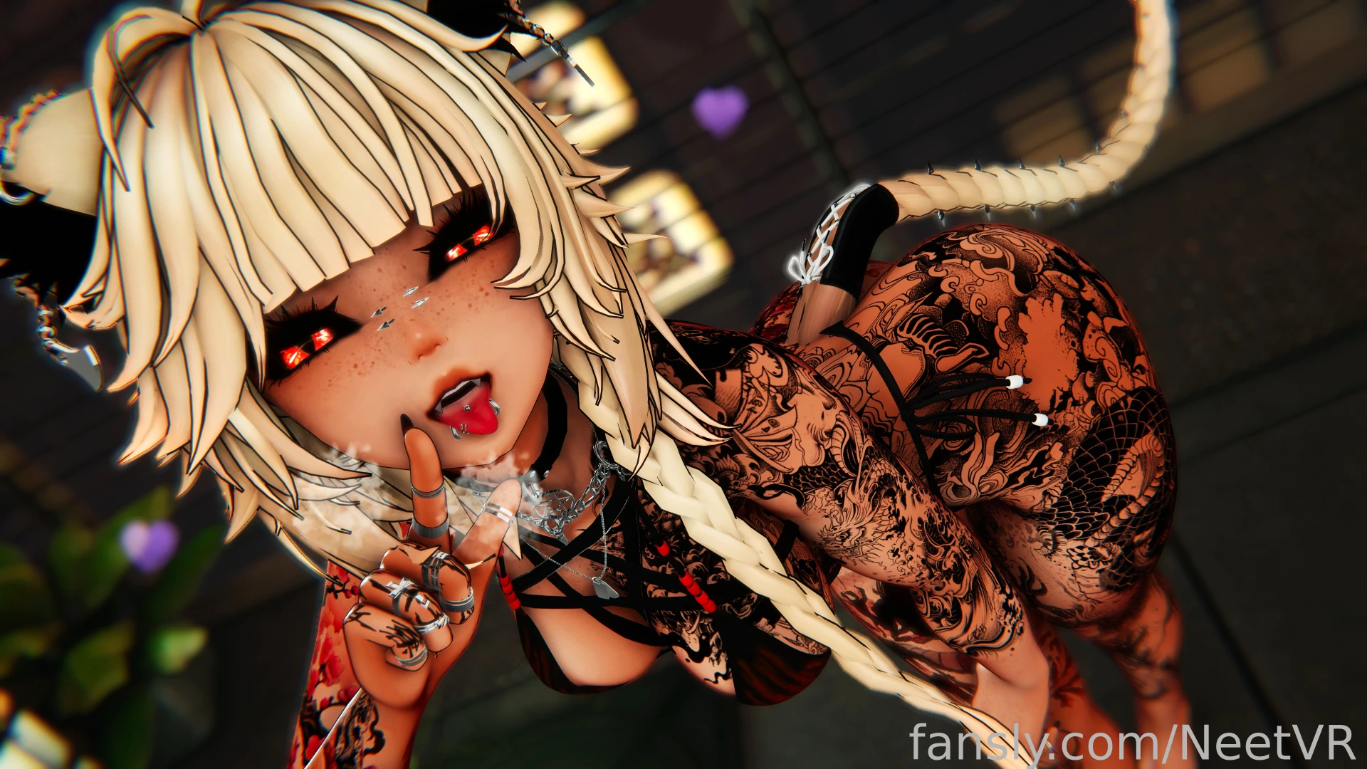 Cute pose lt 3 vr hentai goth emo toga part 3 