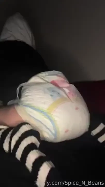 I m not supposed to touch myself but i m so so horny gt lt my diaper part 3 