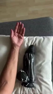 Wanted to test this one in my ass this is not even the biggest one i part 1