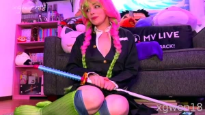 Mitsuri s anal show step into the world of demon slayer with the