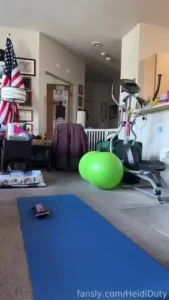 Heididutytime heidihaus yorkieyoga birthasanas iloveyall