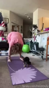 Heididutytime yorkieyoga birthasanas heidihaus loveoneanother part 3