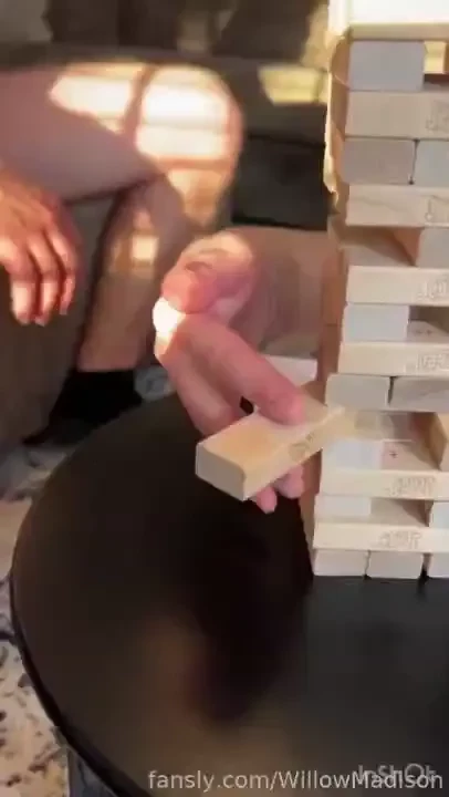 Full swinger jenga game almost 2hrs available now for purchase it s so 