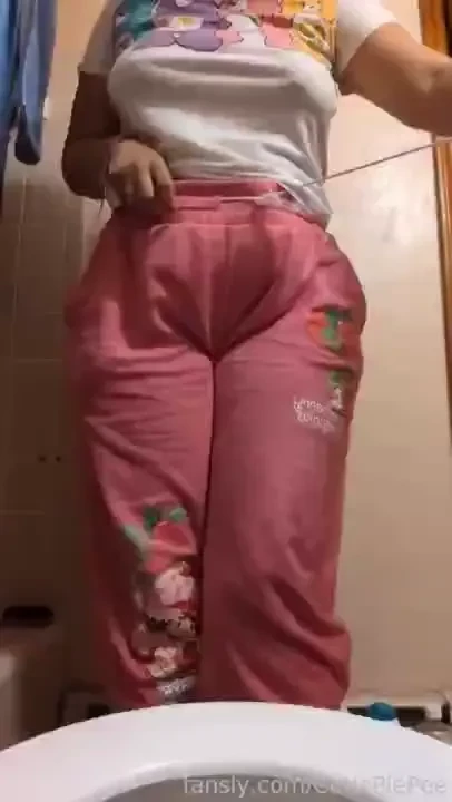 I was desperate you can hear it in my stream pee desperate piss peeing 