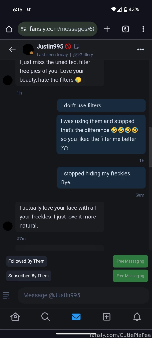 This is the shit i don t like on my page do not talk about shit you 