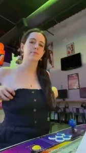 I went to an arcade yesterday