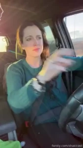 Taking my pants off and masturbating while driving masturbating car