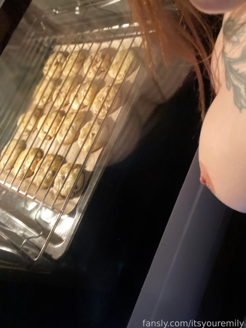 Cookies and boobies cooking boobs tits fyp part 2 