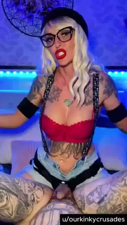 Ever fantasize about being pegged by a blonde domme pegging femdom 