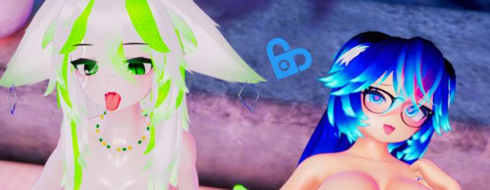 Nekos in heat get dicked side by side with https patreon com raimeilia 