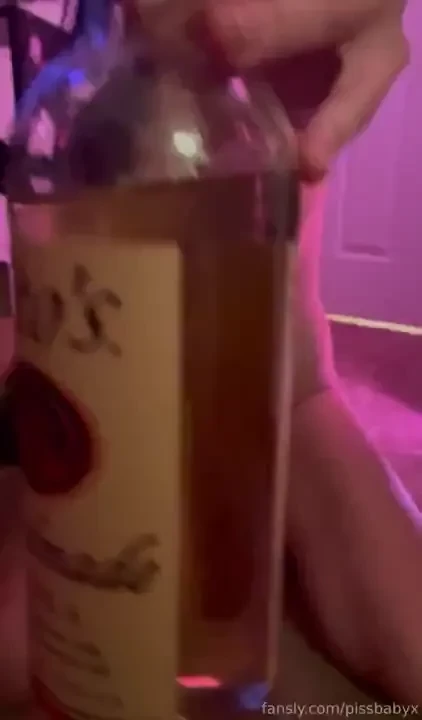 Do you wanna see me fill this bottle with my piss master it s still part 2 