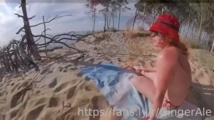 Wanna taste some ginger babe ---- redhead milf curvy hairypussy part 1