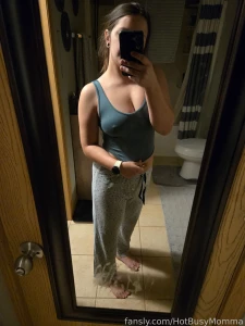 My nipples wanted to say hello nipple hotbusymomma bellyring boobs