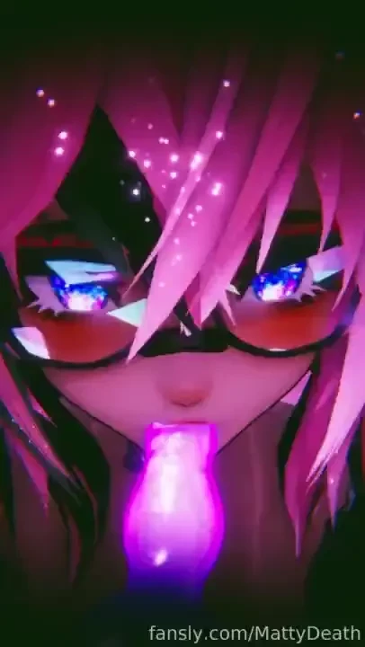 Are you easy to drain vtuber lewdtuber blowjob boobs fishnets dom 