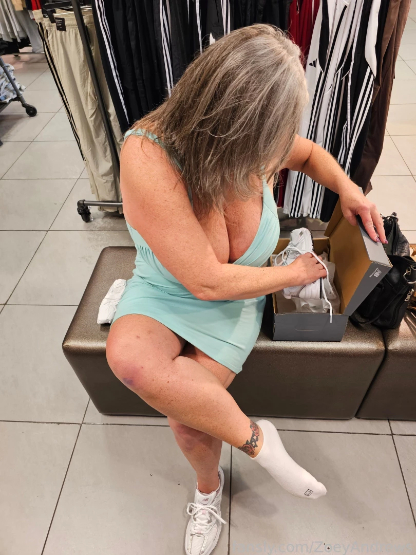 Shoe shopping on my birthday need some new walking shoes for our daily part 4 