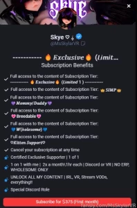 New limited 1 of 1 sub tier access to benefits of all sub tiers before