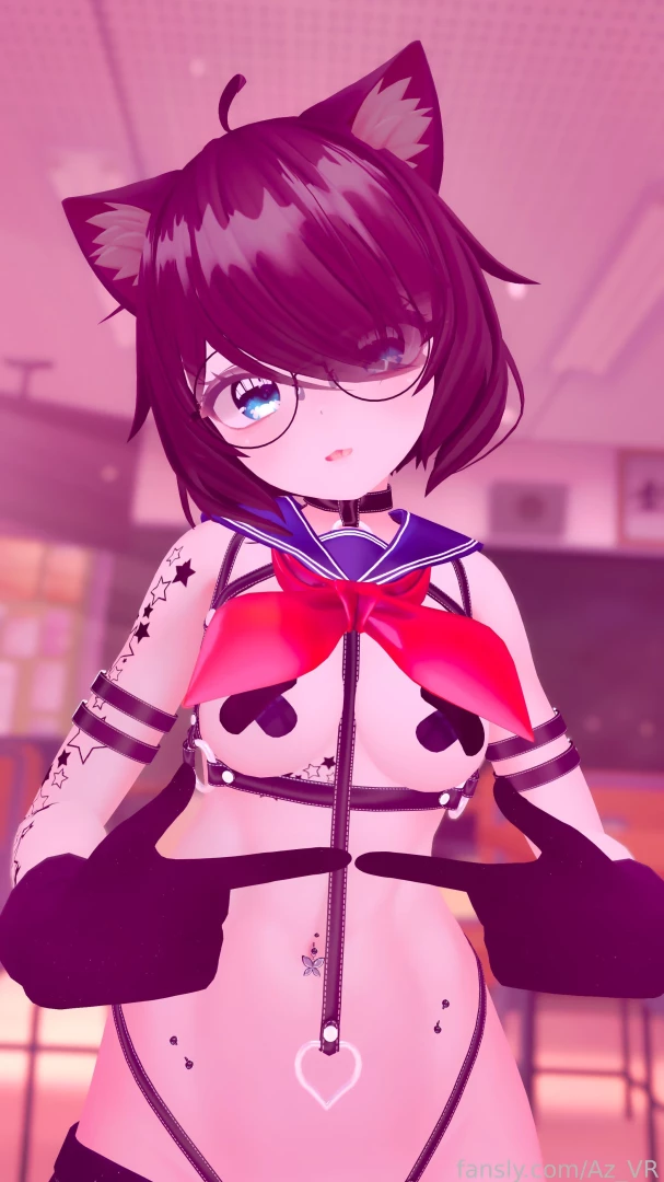 Come here and fill me up anime catgirl lewdtuber fyp 