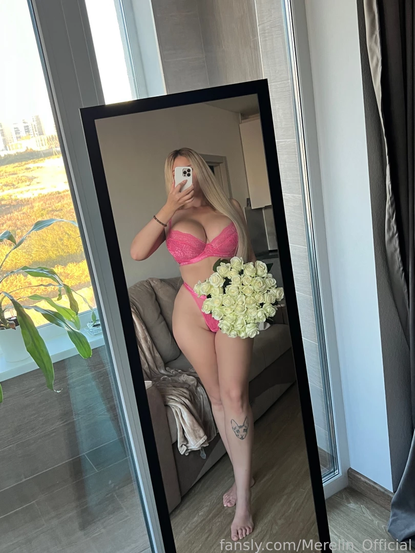 Flowers make any girl feel like a real queen fyp boobs tits bigboobs part 1 