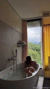 Beautiful view naked bath wet nopanties ass nakedass