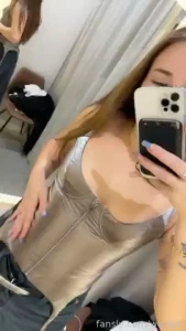 Imagine we went shopping together and i undress in front of you in the part 1