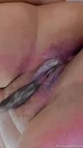 Playing with my hair brush in the shower pussyplay masturbating chudai part 2