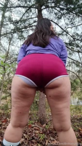 Butt dimples galore mombod cellulite curvy short thick pawg brunette