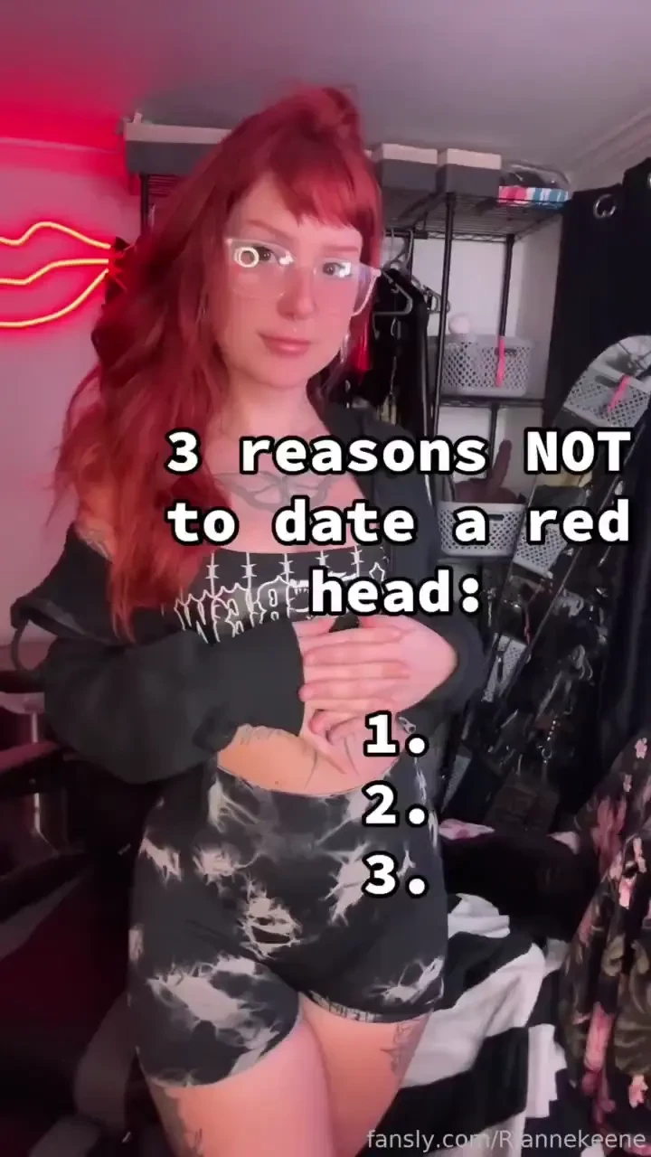 Valid reasons right redhead gymgirl goth glasses femdom fyp thicc 