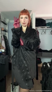 What would your reaction be redhead goth gloves emo alt egirl fyp