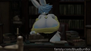 Big bunny librarian loves helping cuties like you find what you need part 5