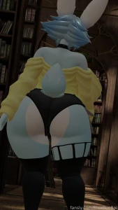 Big bunny librarian loves helping cuties like you find what you need part 2