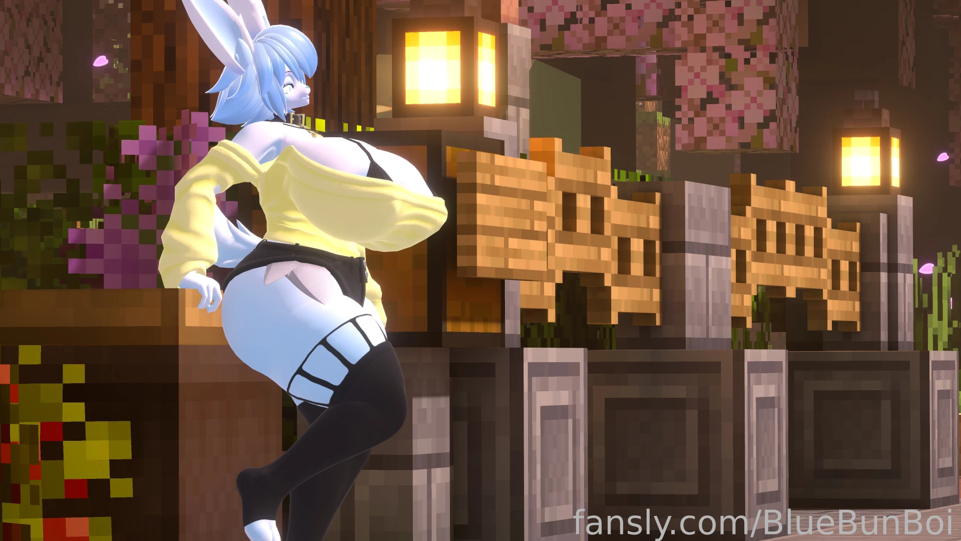 Wanna come cuddle in the minecraft house part 2 