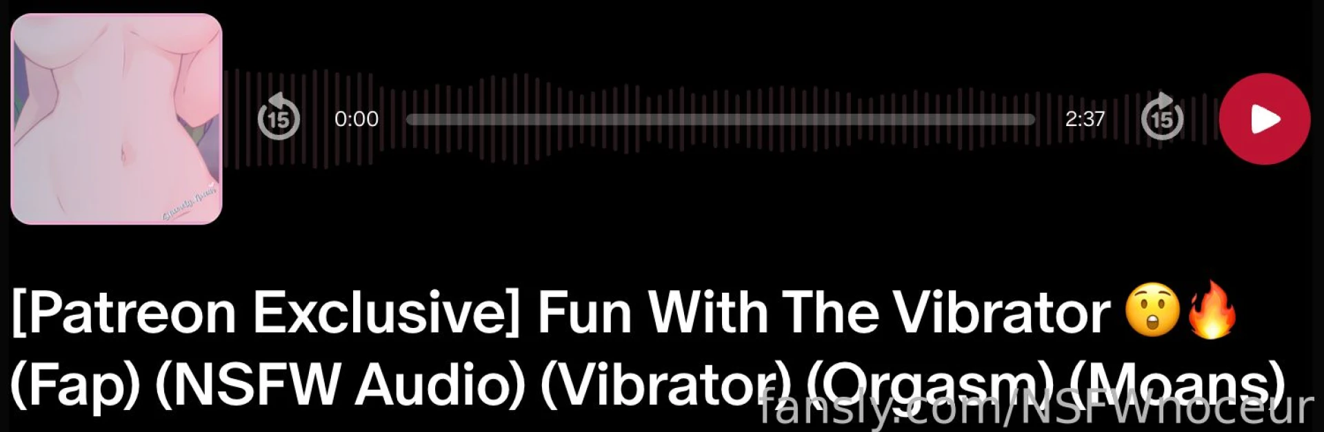 Need something to listen to while you i had some fun with my vibrator part 1 