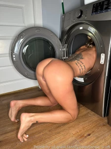 I knew i could get you to help with the laundry