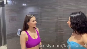 Saw my brothers girlfriend in the hotel i was staying at what a