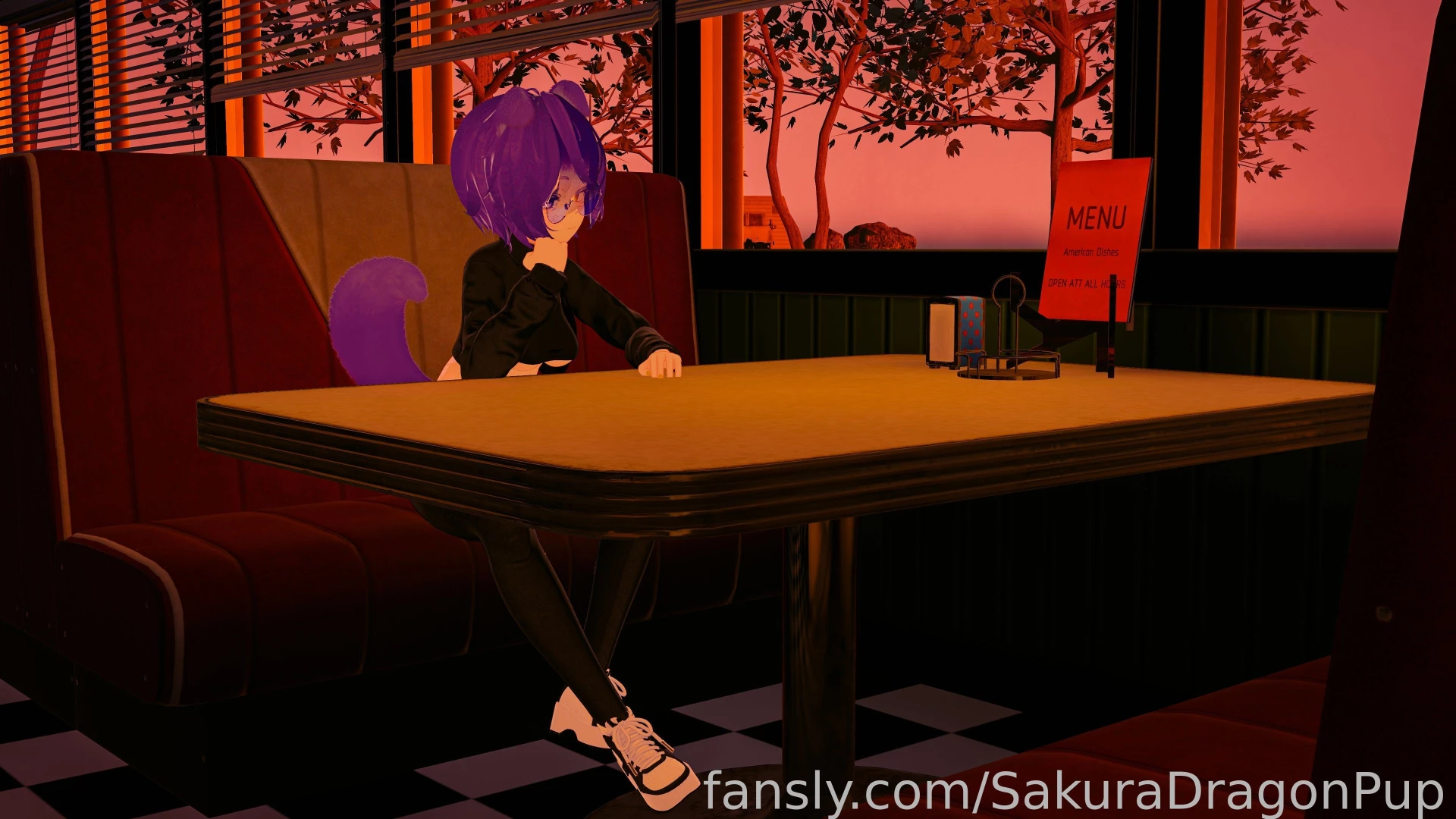 Man the diner sure is quiet now that were closed for renovations maybe part 1 