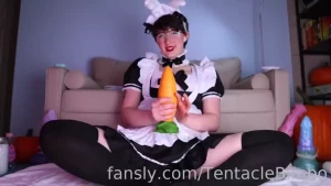 Bunny maid the carrot you hired a new bunny maid to clean and cook you