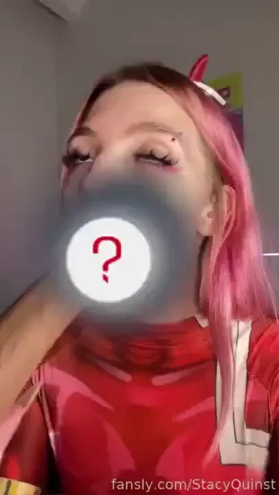 Yummy fyp halloween party pink pinkhair cosplay solo bj blowjob 