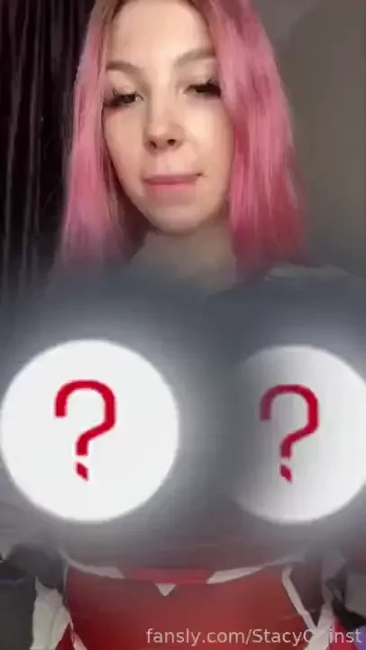 Fyp halloween party pink pinkhair cosplay solo soloplay tits bigtits 