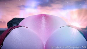 Got lazy so here s some desktop photos pregnant belly tummy vr vtuber part 1