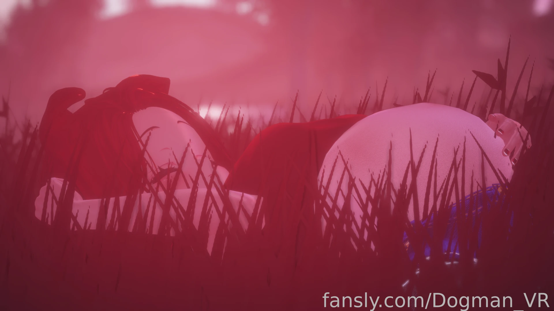 Enjoying the summertime pregnant belly tummy vr vtuber 